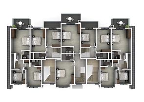 Квартиры в новом комплексе в Фетхие