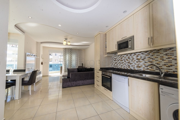 Квартира 2+1 для постоянного проживания и отдыха в Махмутларе