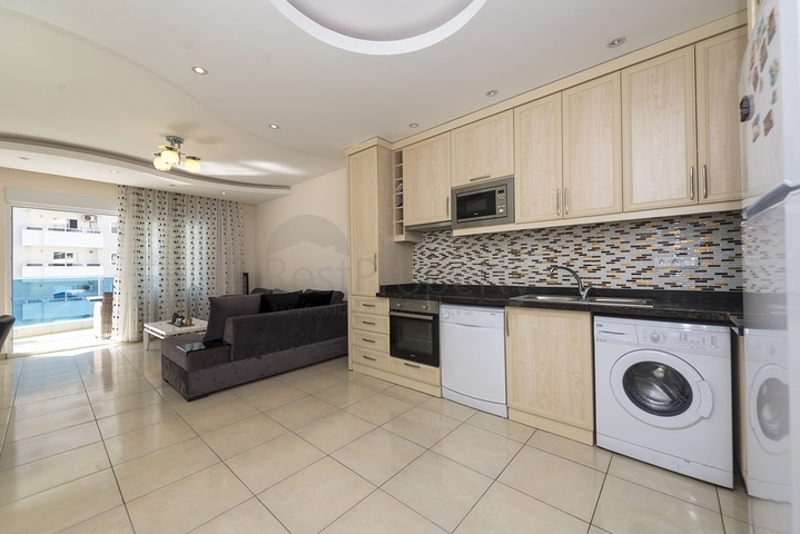 Квартира 2+1 для постоянного проживания и отдыха в Махмутларе