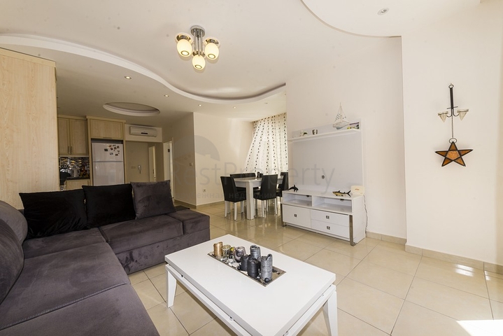 Квартира 2+1 для постоянного проживания и отдыха в Махмутларе