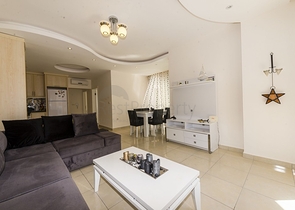 Квартира 2+1 для постоянного проживания и отдыха в Махмутларе