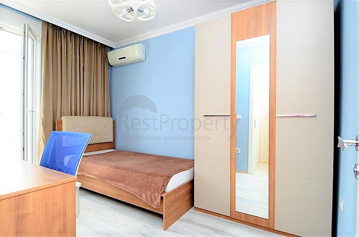 Квартира 2+1 с отдельной кухней в районе Махмутлар