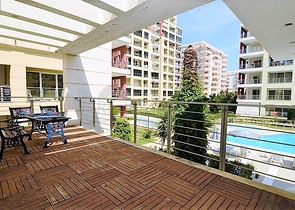 Квартира 2+1 с отдельной кухней в районе Махмутлар