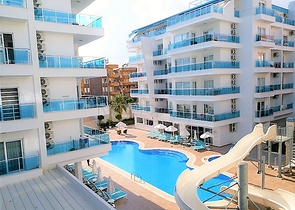 Квартира планировкой 1+1 рядом с песчаным пляжем