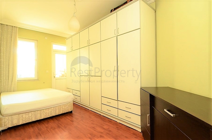 Трехкомнатная квартира в туристической Аланье