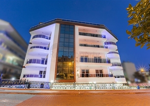 Новый комплекс у одного из лучших песчаных пляжей Алании