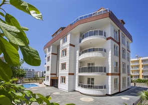 Новый комплекс у одного из лучших песчаных пляжей Алании