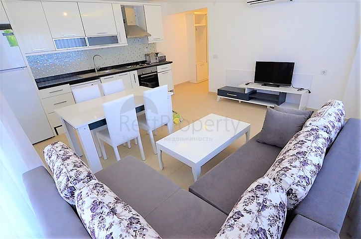 Двухкомнатная квартира в комплексе с отельной инфраструктурой