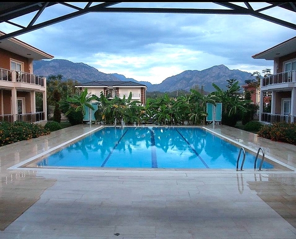 Квартиры 2+1 с мебелью 200 м до моря в Чамьюва Кемере