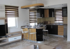 Квартиры 2+1 с мебелью 200 м до моря в Чамьюва Кемере