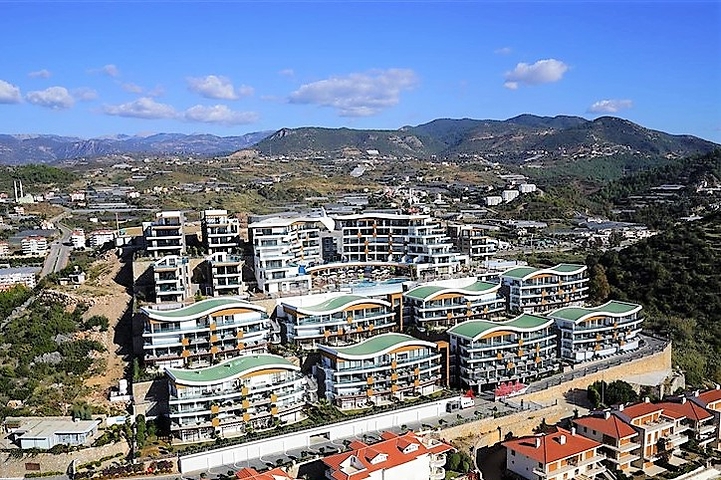 Роскошные апартаменты 1+1 в Конаклы