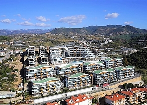 Роскошные апартаменты 1+1 в Конаклы