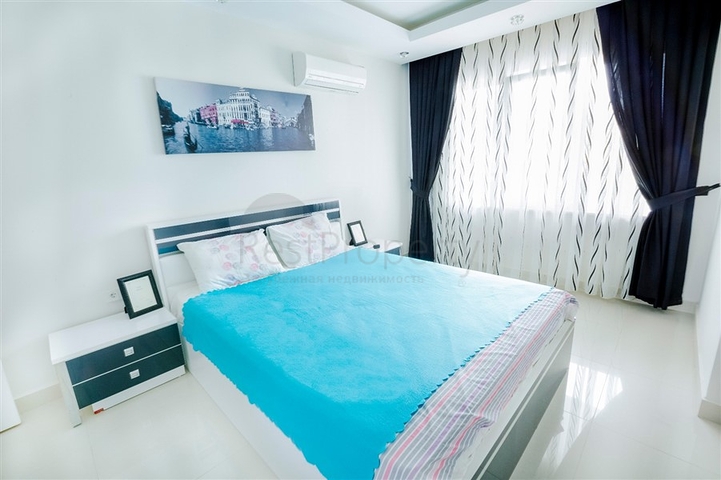 Просторная двухкомнатная квартира в районе Махмутлар