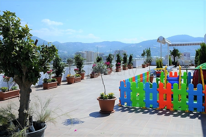 Просторная двухкомнатная квартира в районе Махмутлар