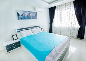 Просторная двухкомнатная квартира в районе Махмутлар