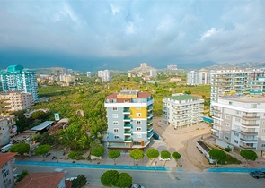 Просторная двухкомнатная квартира в районе Махмутлар