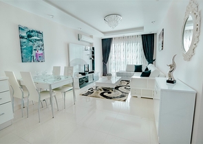 Просторная двухкомнатная квартира в районе Махмутлар