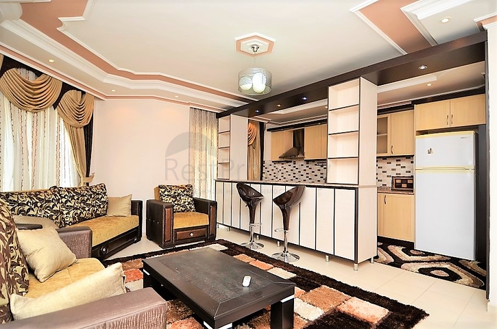 Уютная меблированная квартира в центре Аланьи