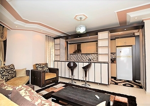 Уютная меблированная квартира в центре Аланьи