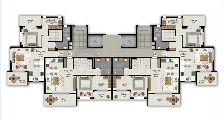 Готовый комплекс от известного застройщика