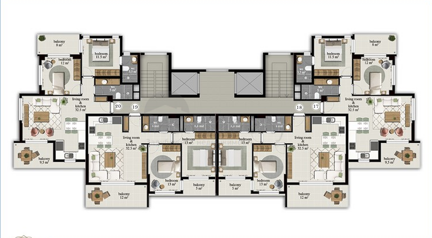Готовый комплекс от известного застройщика