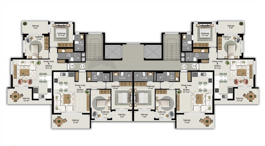 Готовый комплекс от известного застройщика