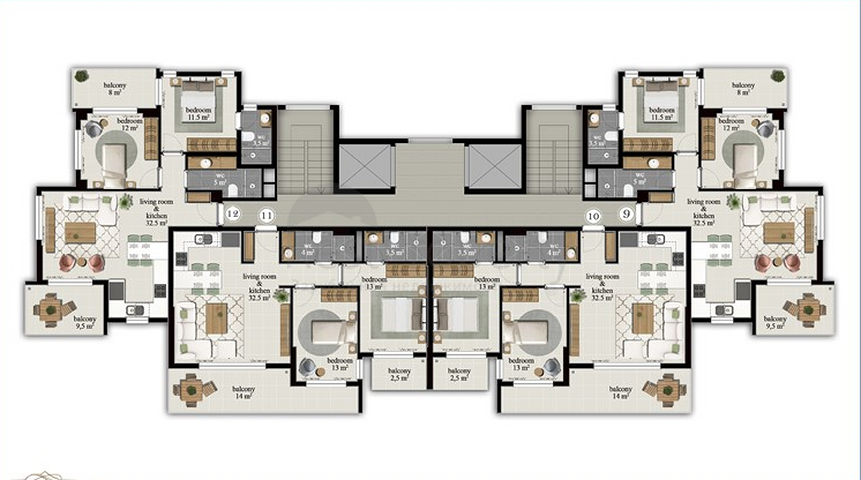 Готовый комплекс от известного застройщика
