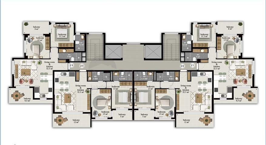 Готовый комплекс от известного застройщика