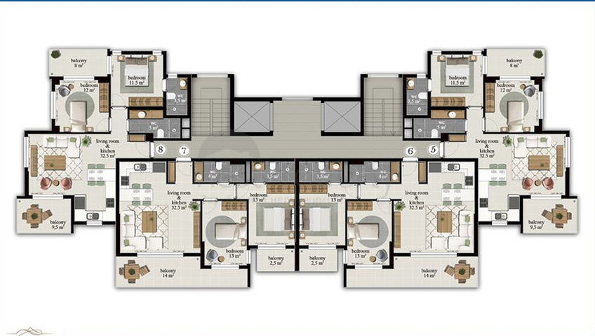 Готовый комплекс от известного застройщика