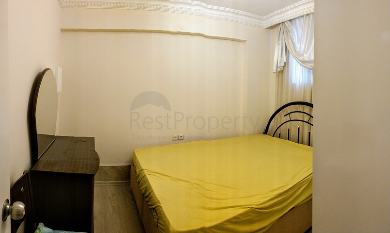 Квартира-дуплекс 2+1 с мебелью 100 м до моря в Анталии