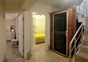 Квартира-дуплекс 2+1 с мебелью 100 м до моря в Анталии