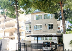 Квартира-дуплекс 2+1 с мебелью 100 м до моря в Анталии