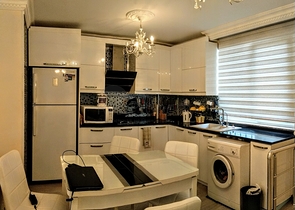 Квартира-дуплекс 2+1 с мебелью 100 м до моря в Анталии