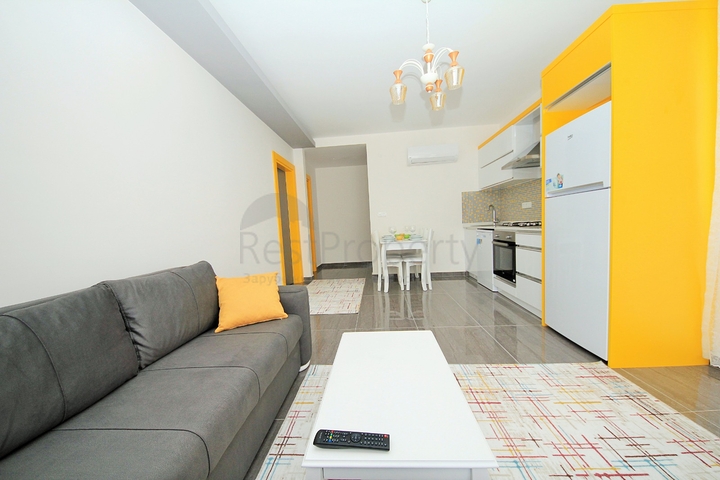 Уютная квартира 1+1 в современном комплексе в Махмутларе