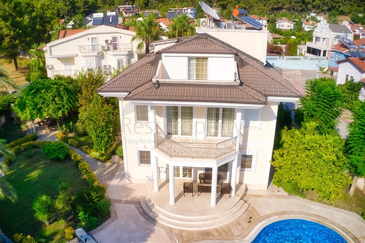 Отдельностоящая вилла 6+1 в Кирише Кемере