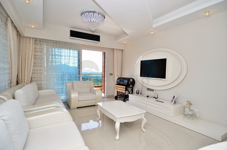 Меблированные апартаменты 3+1 с видом на море