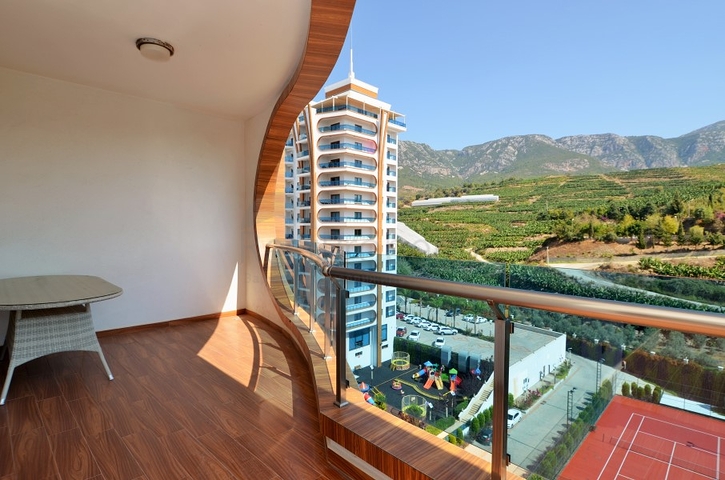 Меблированные апартаменты 3+1 с видом на море