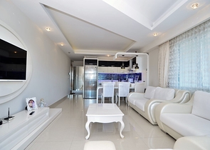 Меблированные апартаменты 3+1 с видом на море