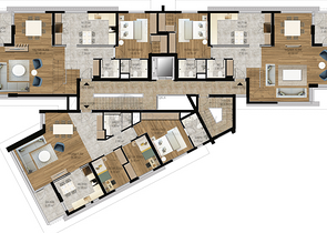 Элитный проект на завершении строительства в Унжалы Анталья 
