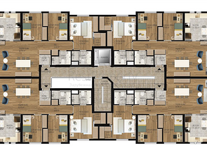 Элитный проект на завершении строительства в Унжалы Анталья 