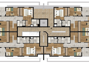 Элитный проект на завершении строительства в Унжалы Анталья 