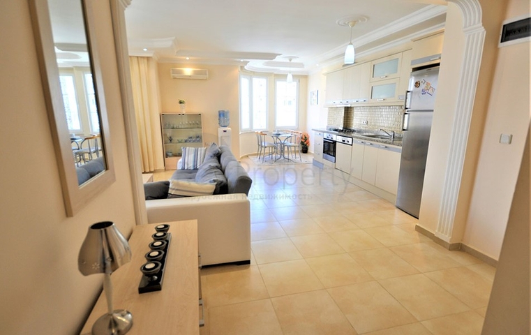 Меблированные апартаменты 2+1 с большой площадью