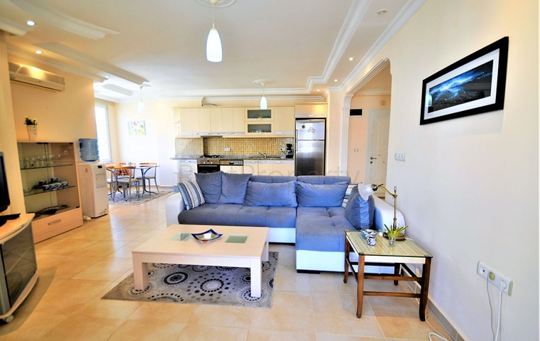 Меблированные апартаменты 2+1 с большой площадью