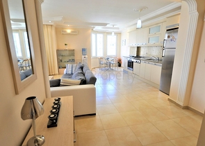 Меблированные апартаменты 2+1 с большой площадью