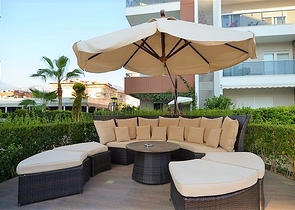 Дуплекс с выходом в сад для ценителей комфорта