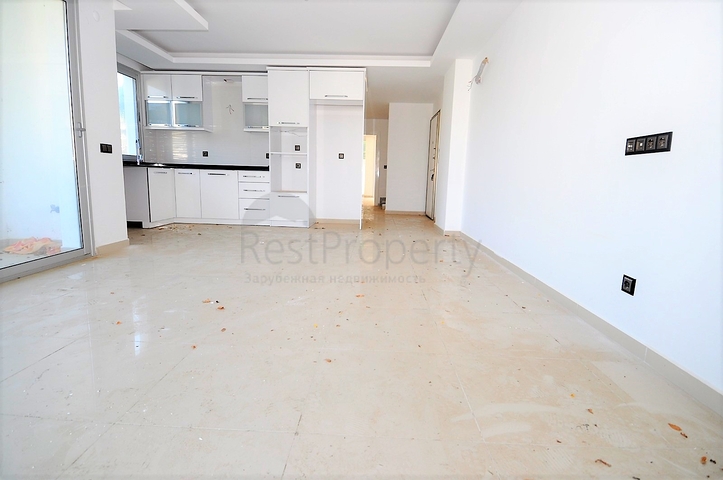 Просторный дуплекс с выходом в сад