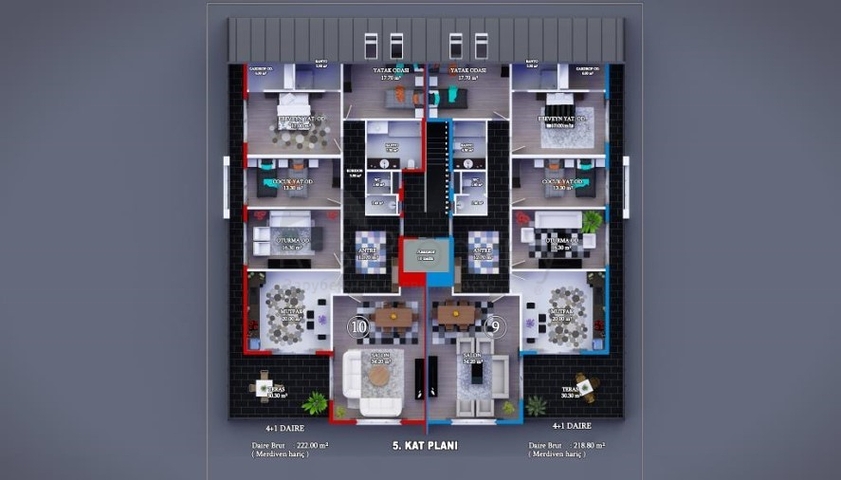 Новый комплекс в районе Оба