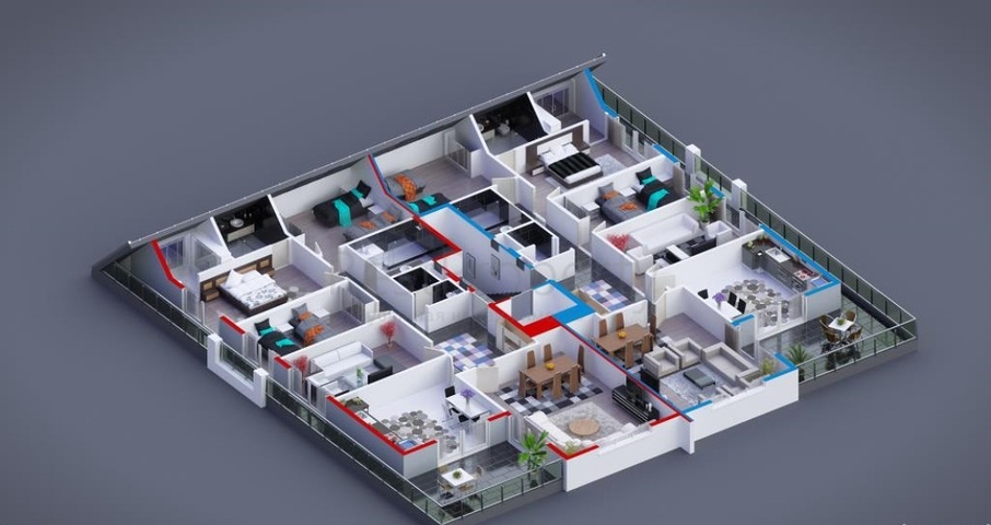 Новый комплекс в районе Оба