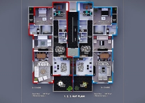 Новый комплекс в районе Оба