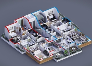 Новый комплекс в районе Оба